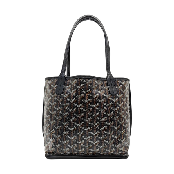 Anjou Mini Coated Canvas Black