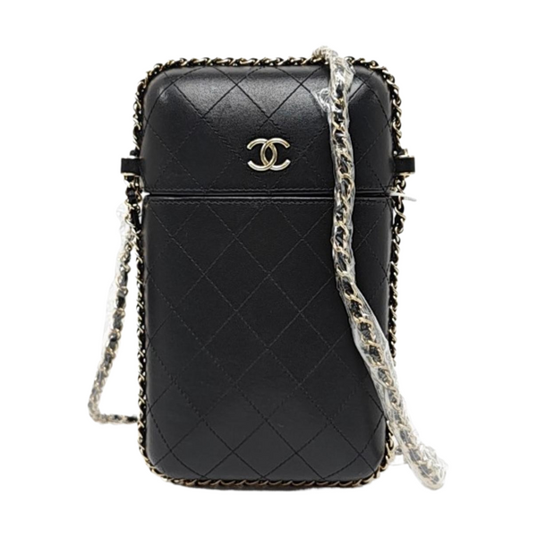 Quilted Lambskin Black