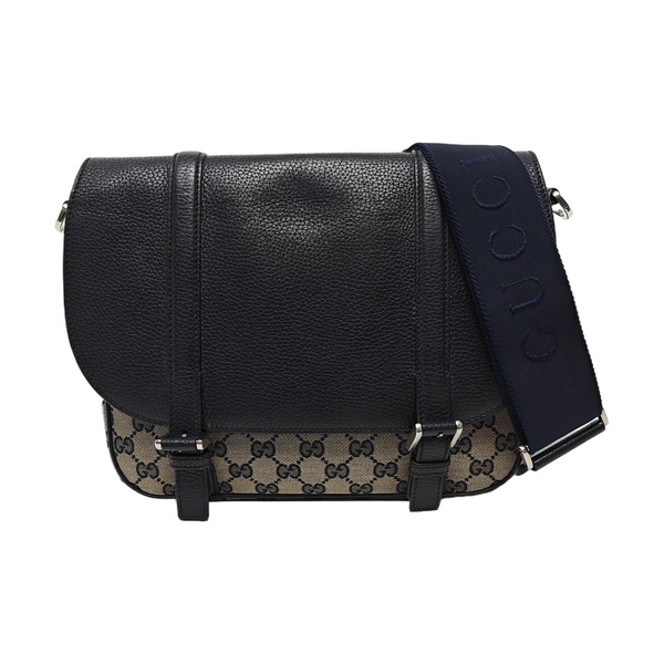 Monogram Canvas Shoulder Bag Beige