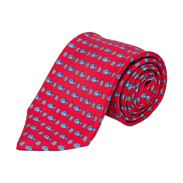 Mulberry Silk Tie Red