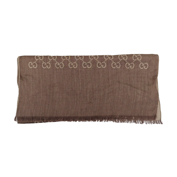 Wool Scarf Brown