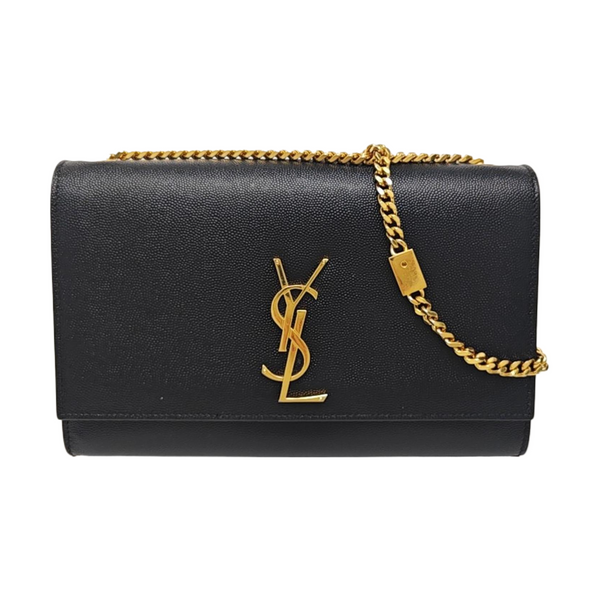 KATE Medium Calfskin Black