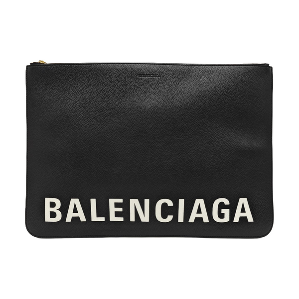 Calfskin Clutch Black