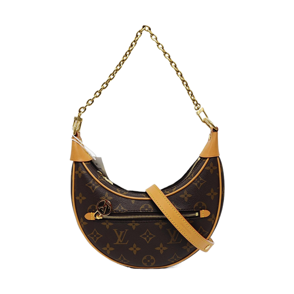 LOOP Monogram Coated Canvas Brown