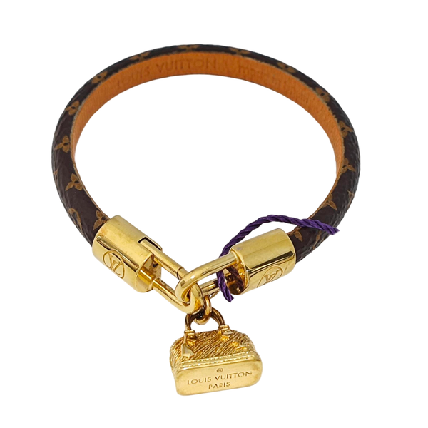 ALMA Leather Brown Bangle