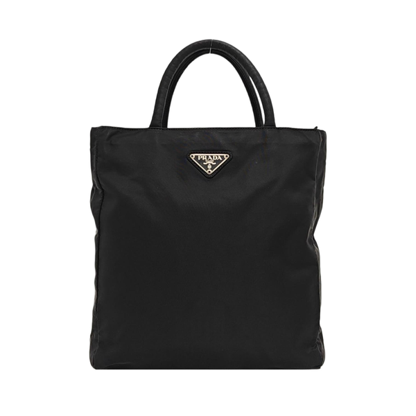 Nylon Tote Bag Black