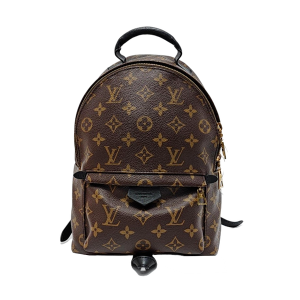PALM SPRINGS PM Monogram Coated Canvas Brown