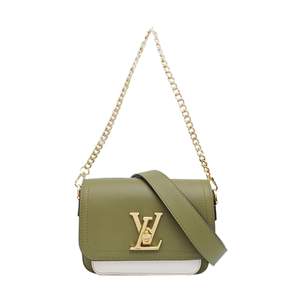 LOCKME TENDER Calfskin Green
