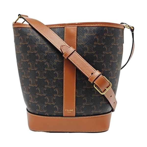 TRIOMPHE CANVAS Small Coated Canvas Brown