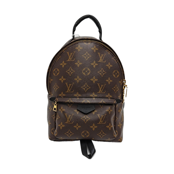 PALM SPRINGS PM Monogram Coated Canvas Brown