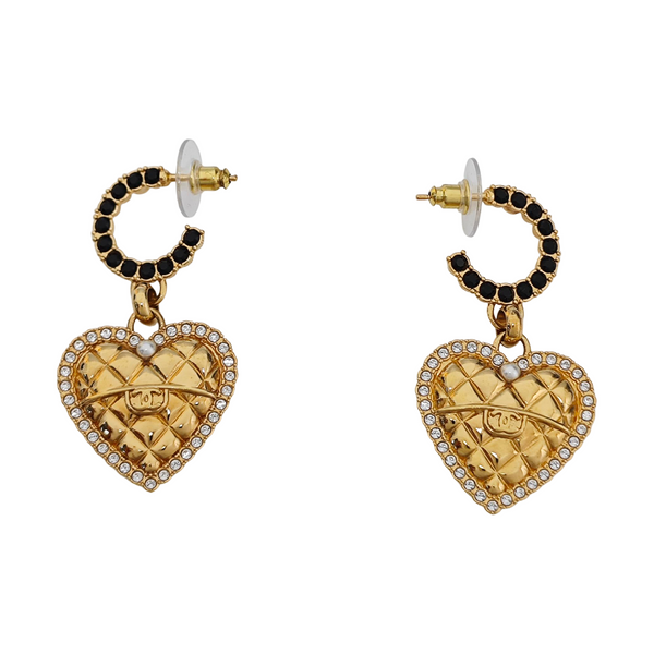 Metal Gold Stud Earrings