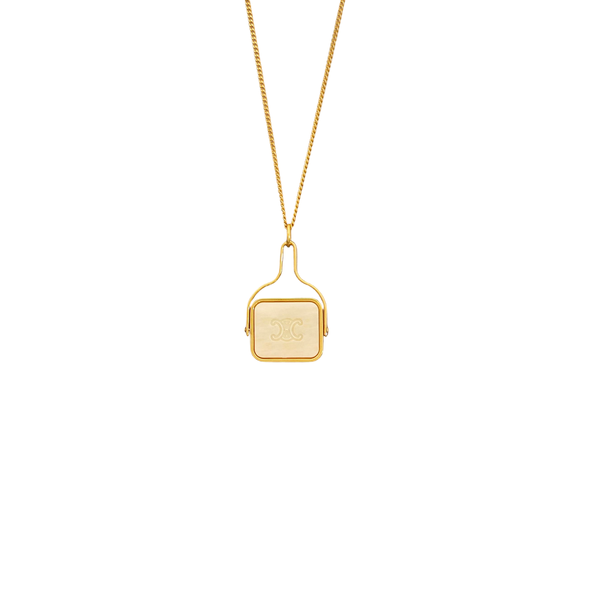 CELINE SEPARABLES Metal Gold Necklace
