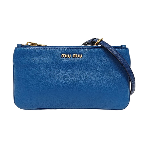 Matelassé Calfskin Blue