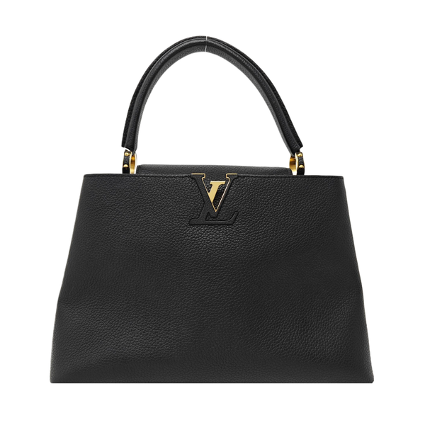 CAPUCINES GM Calfskin Black