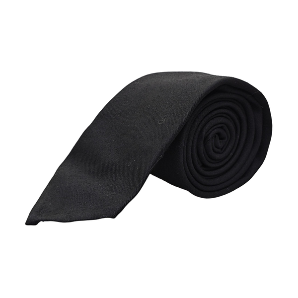 Wool Tie Black
