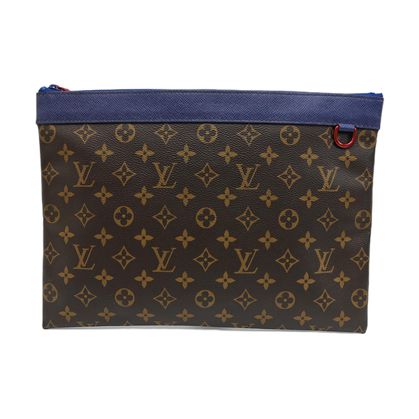 DISCOVERY Monogram Coated Canvas Brown
