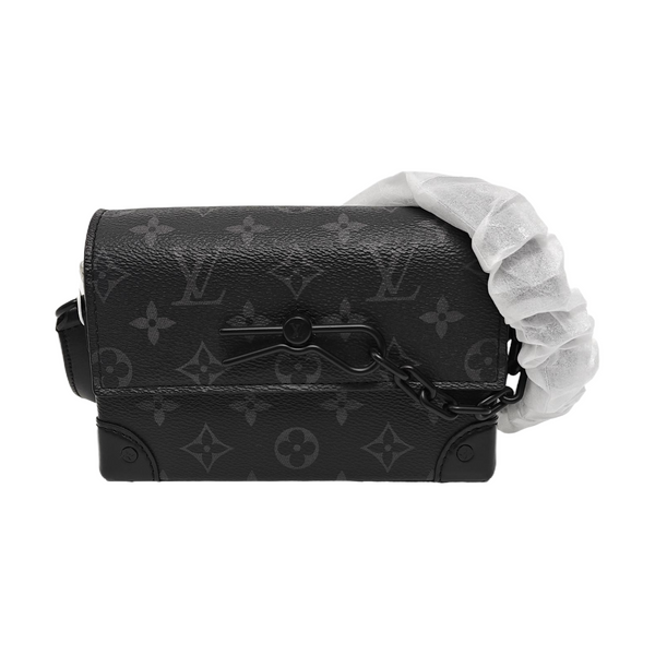 STEAMER Mini Monogram Coated Canvas Black