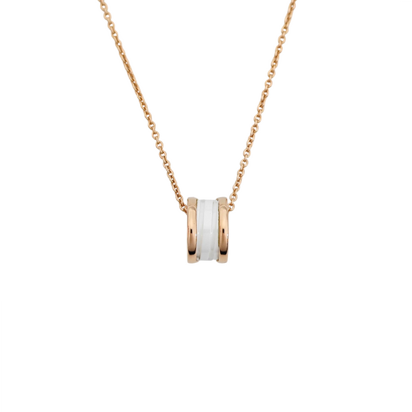 B.ZERO1 18k Rose Gold Necklace