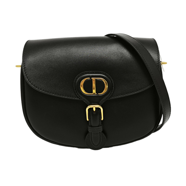Authenticated pre-owned Bobby Medium Calfskin Black - Shoulder Bag at Looply