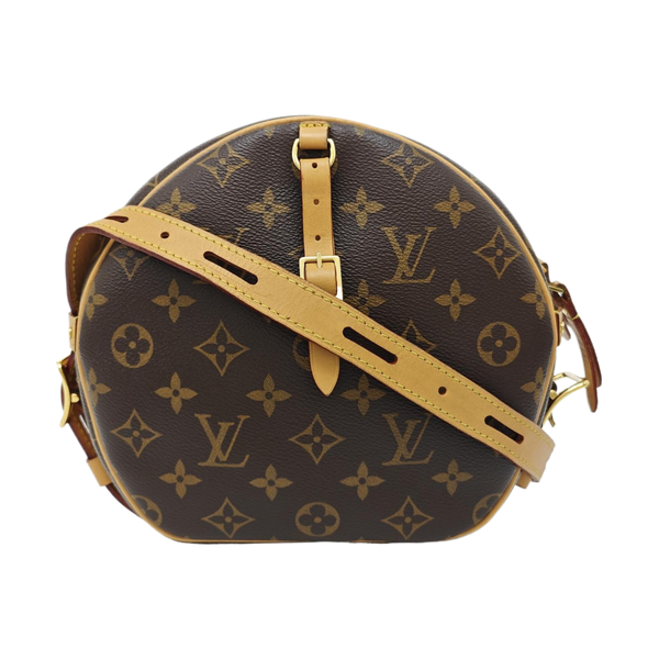 BOITE CHAPEAU MM Monogram Coated Canvas Brown