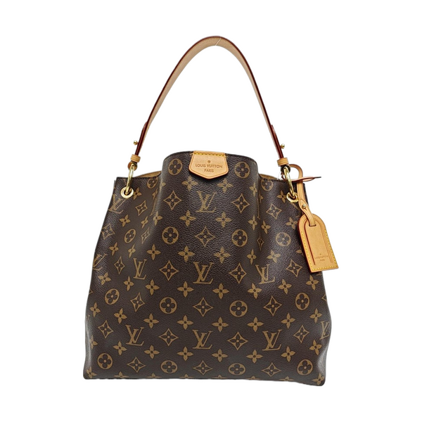 GRACEFUL TPM Monogram Coated Canvas Brown