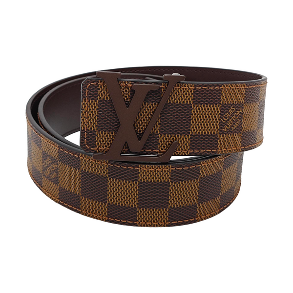 Coated Canvas Belt Brown