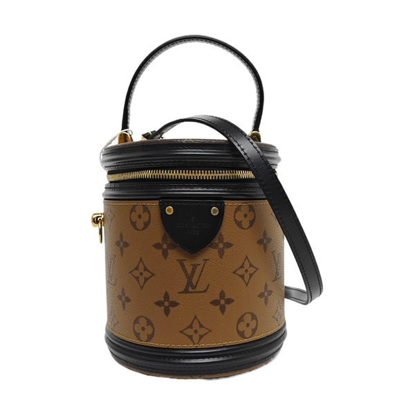 CANNES PM Monogram Coated Canvas Brown