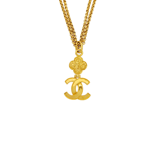 Authenticated pre-owned Gold Tone Metal Gold Necklace - Necklace at Looply