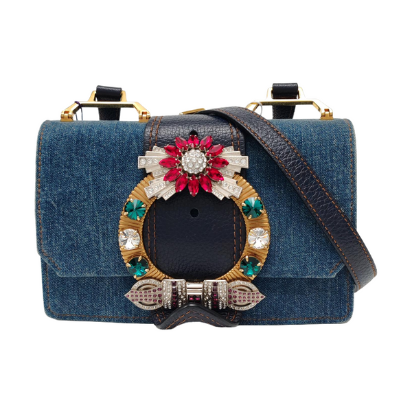 Miu Lady Denim Blue