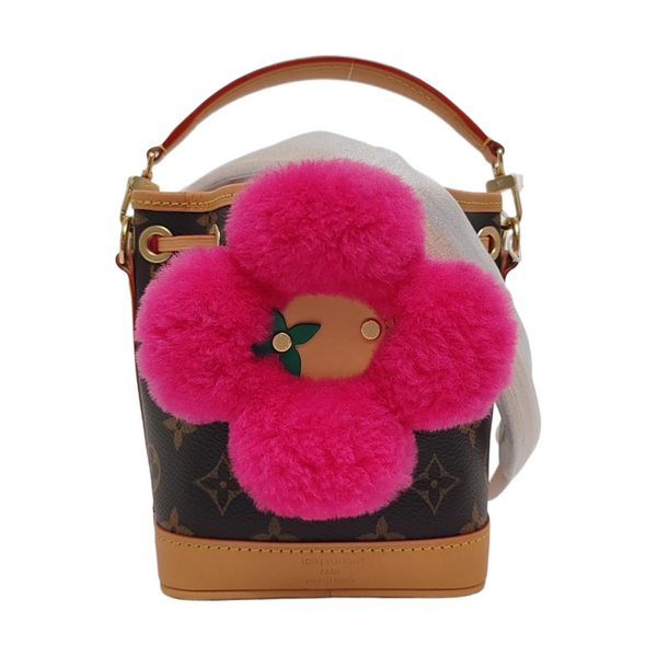 VIVIENNE Monogram Coated Canvas Brown