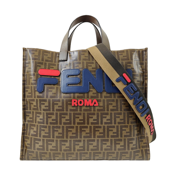 Mania Coated Canvas Brown