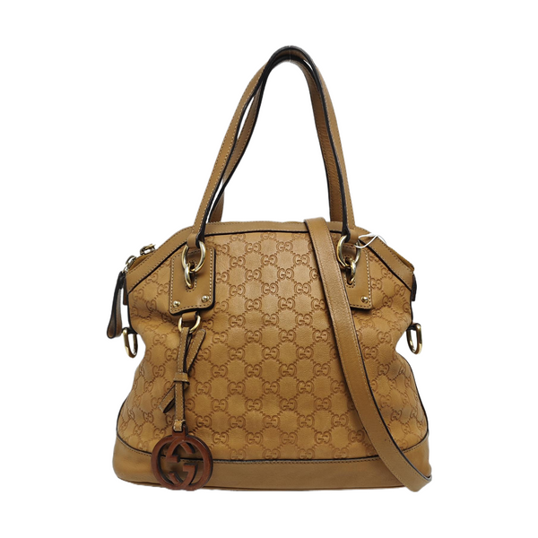 Ligne Shima Monogram Calfskin Brown
