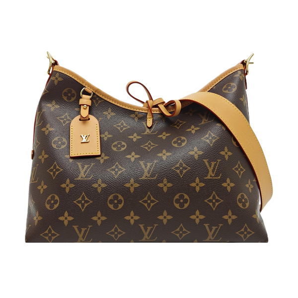 CARRYALL PM Monogram Coated Canvas Brown