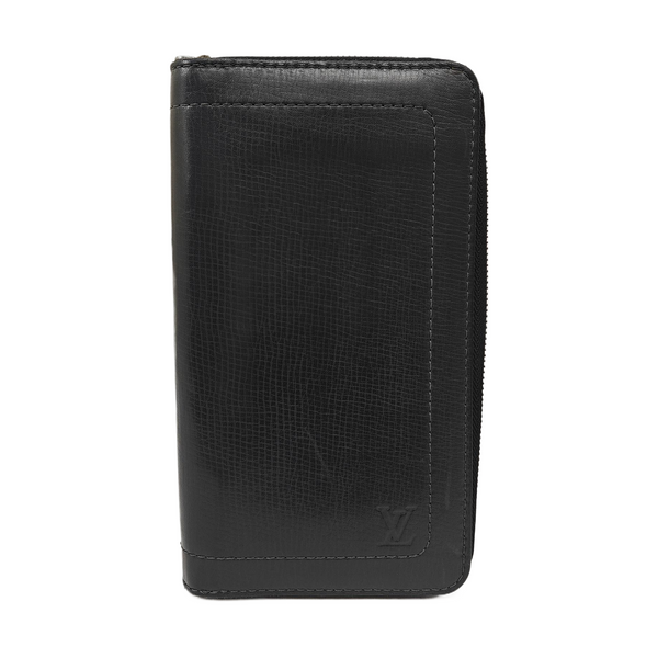 ZIPPY Calfskin Black Wallet