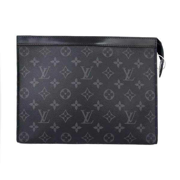 Pochette Voyag MM Monogram Coated Canvas Black