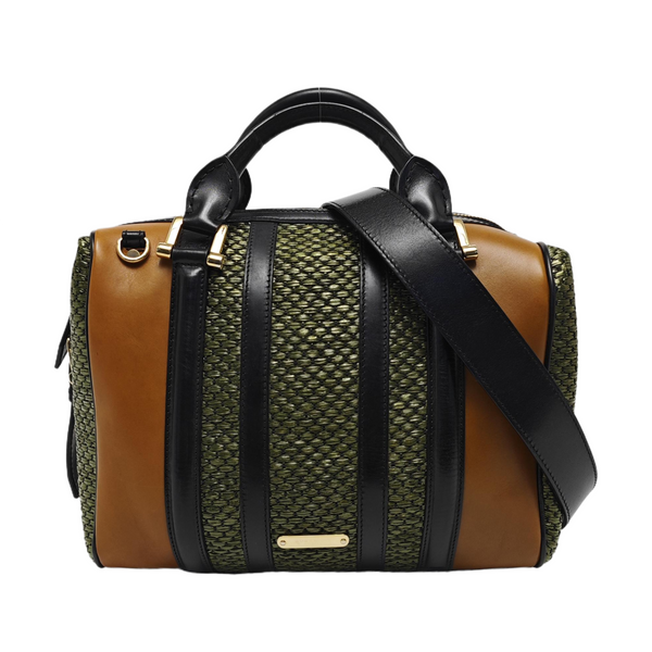 Calfskin Shoulder Bag Multicolor