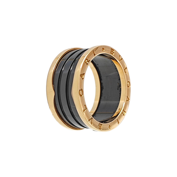 B.ZERO1 18k Rose Gold Ring EU 62