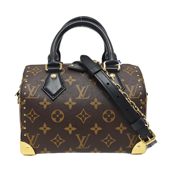 SPEEDY TRUNK 20 Monogram Coated Canvas Brown