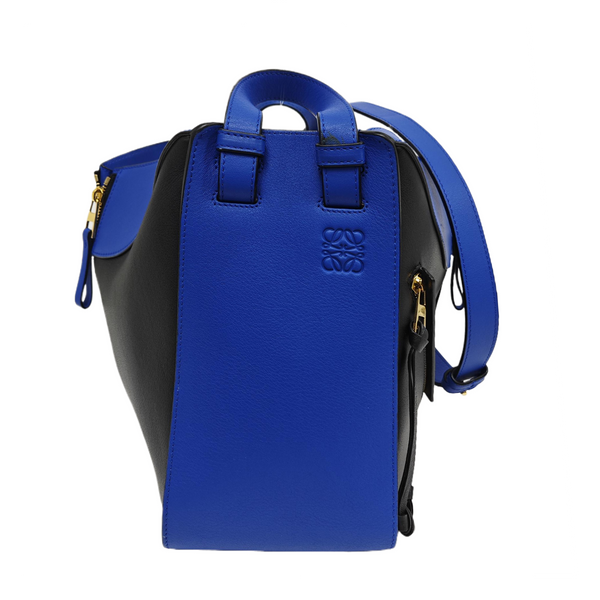 Hammock Small Calfskin Blue