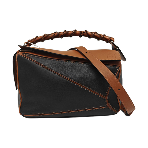 Puzzle Small Quilted Calfskin Multicolor