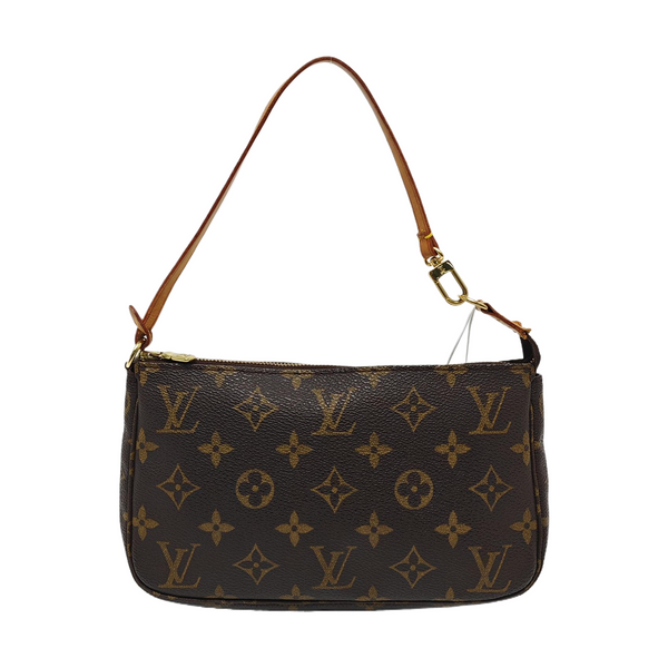 ACCESSOIRES Monogram Coated Canvas Brown