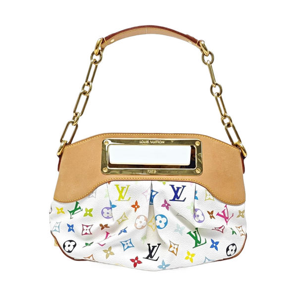 LV × TM JUDY PM Monogram Coated Canvas White