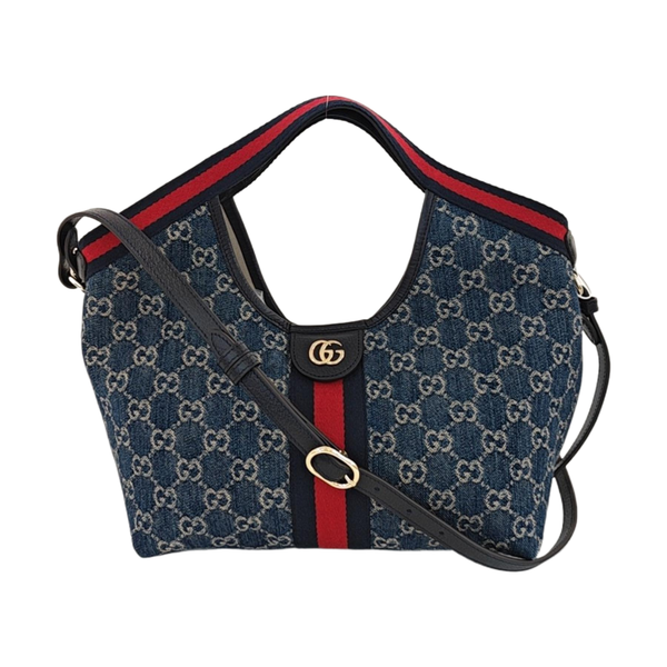 Giglio Small Monogram Canvas Blue