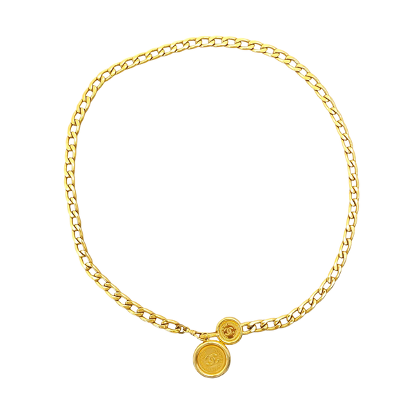Metal Waist Chain Gold
