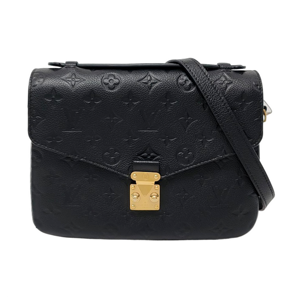 MÉTIS MM Monogram Calfskin Black