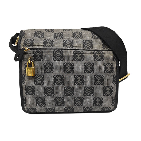Monogram Coated Canvas Gray
