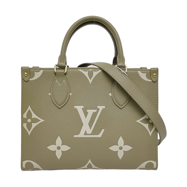 ONTHEGO PM Monogram Calfskin Green