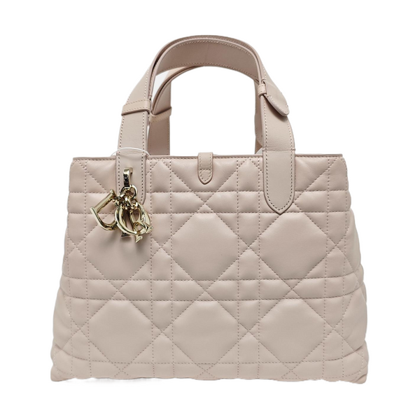 Toujours Medium Cannage Calfskin Pink