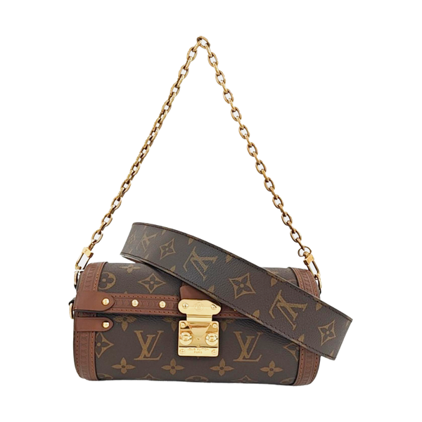 PAPILLON 19 Monogram Coated Canvas Brown