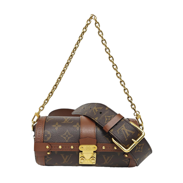 PAPILLON 19 Monogram Coated Canvas Brown